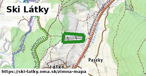 ikona Zimná mapa zimna-mapa v ski-latky