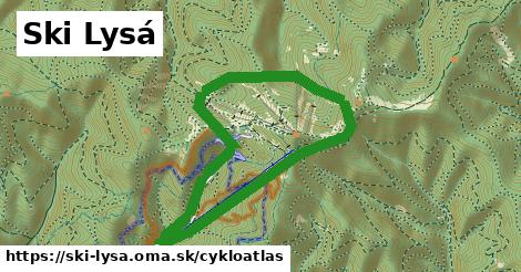 ikona Cyklo cykloatlas v ski-lysa