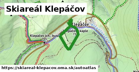 ulice v Skiareál Klepáčov