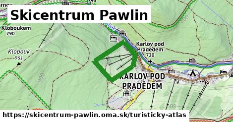 ikona Turistická mapa turisticky-atlas v skicentrum-pawlin