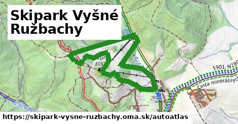 ulice v Skipark Vyšné Ružbachy