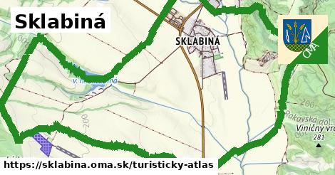 ikona Turistická mapa turisticky-atlas v sklabina