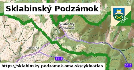 ikona Cyklo cykloatlas v sklabinsky-podzamok