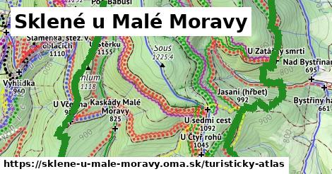 ikona Turistická mapa turisticky-atlas v sklene-u-male-moravy