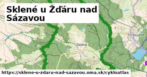 ikona Cyklo cykloatlas v sklene-u-zdaru-nad-sazavou