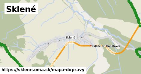 ikona Mapa dopravy mapa-dopravy v sklene