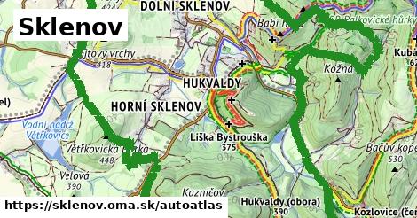 ikona Mapa autoatlas v sklenov