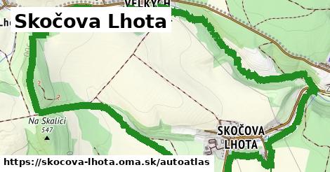 ikona Mapa autoatlas v skocova-lhota