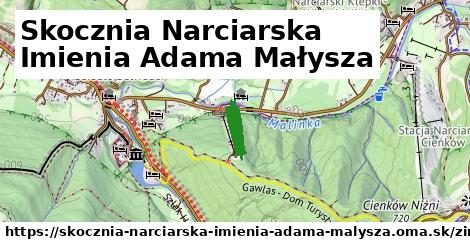 ikona Zimná mapa zimna-mapa v skocznia-narciarska-imienia-adama-malysza