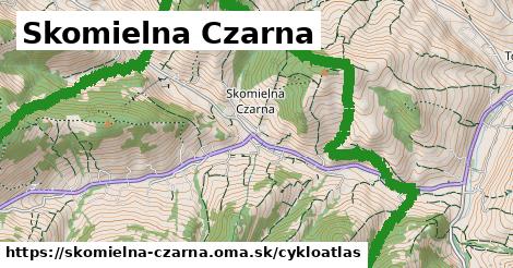 ikona Cyklo cykloatlas v skomielna-czarna