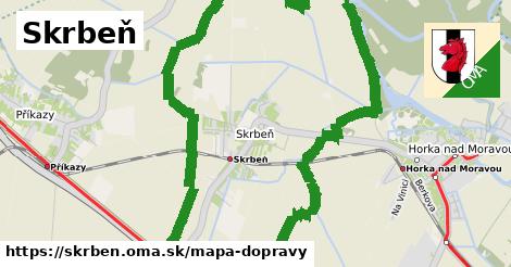 ikona Mapa dopravy mapa-dopravy v skrben