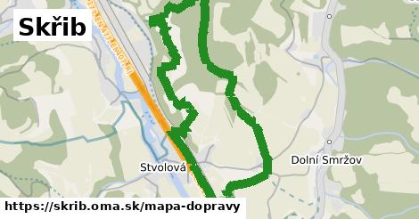 ikona Mapa dopravy mapa-dopravy v skrib