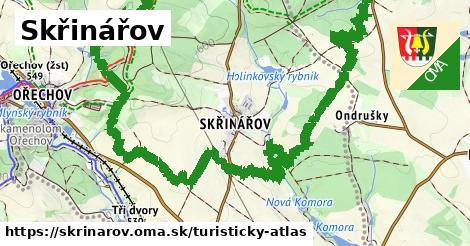 ikona Turistická mapa turisticky-atlas v skrinarov