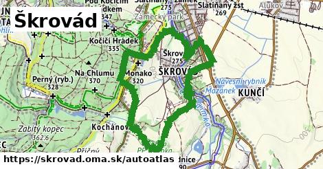 ikona Mapa autoatlas v skrovad