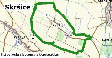 ikona Mapa autoatlas v skrsice