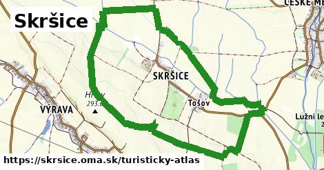 ikona Skršice: 0 m trás turisticky-atlas v skrsice