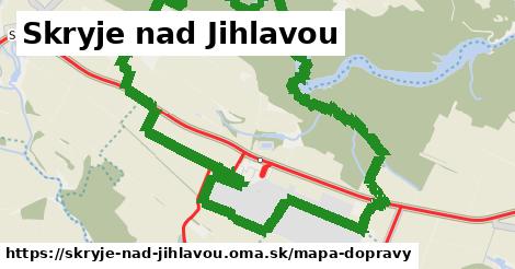 ikona Mapa dopravy mapa-dopravy v skryje-nad-jihlavou