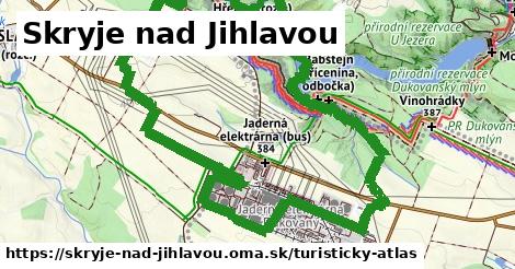 ikona Turistická mapa turisticky-atlas v skryje-nad-jihlavou