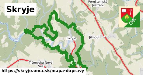 ikona Mapa dopravy mapa-dopravy v skryje