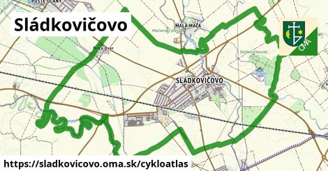 ikona Cyklo cykloatlas v sladkovicovo