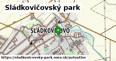 ikona Mapa autoatlas v sladkovicovsky-park