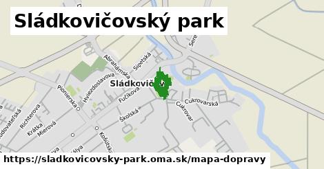 ikona Mapa dopravy mapa-dopravy v sladkovicovsky-park