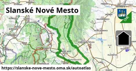 ikona Mapa autoatlas v slanske-nove-mesto