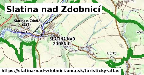 ikona Turistická mapa turisticky-atlas v slatina-nad-zdobnici