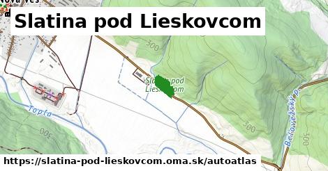 ulice v Slatina pod Lieskovcom