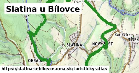 ikona Turistická mapa turisticky-atlas v slatina-u-bilovce
