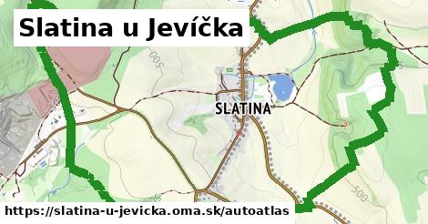 ikona Mapa autoatlas v slatina-u-jevicka