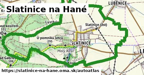 ikona Mapa autoatlas v slatinice-na-hane