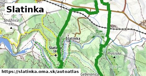 ikona Mapa autoatlas v slatinka