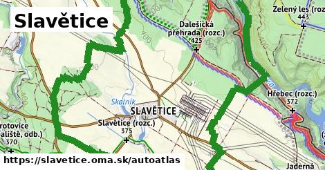 ikona Mapa autoatlas v slavetice