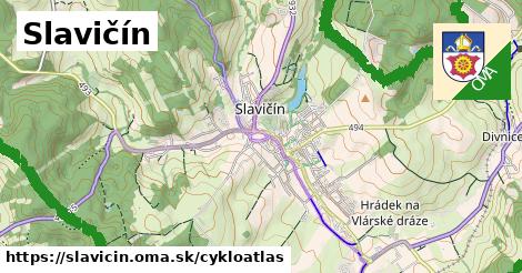 ikona Cyklo cykloatlas v slavicin