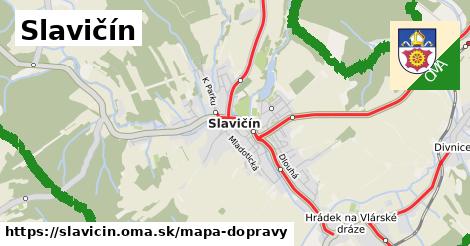 ikona Mapa dopravy mapa-dopravy v slavicin