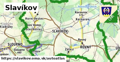 ikona Mapa autoatlas v slavikov