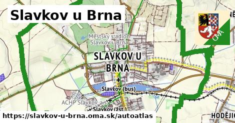 ulice v Slavkov u Brna