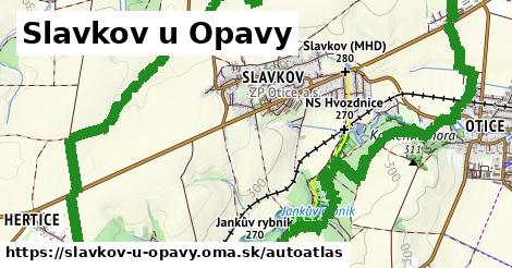 ulice v Slavkov u Opavy