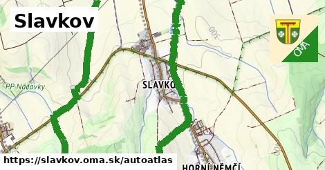 ikona Mapa autoatlas v slavkov