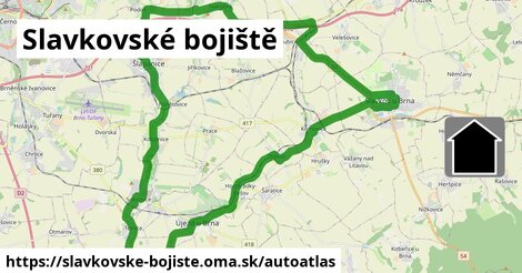 ulice v Slavkovské bojiště