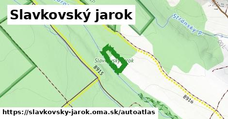 ikona Mapa autoatlas v slavkovsky-jarok