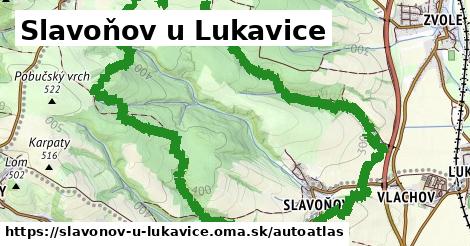 ikona Mapa autoatlas v slavonov-u-lukavice