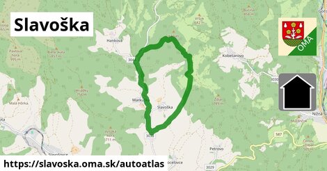 ikona Mapa autoatlas v slavoska