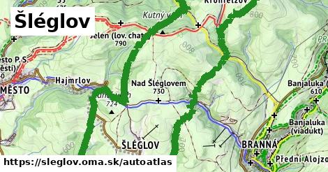 ikona Mapa autoatlas v sleglov