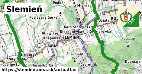 ikona Mapa autoatlas v slemien