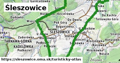 ikona Turistická mapa turisticky-atlas v sleszowice