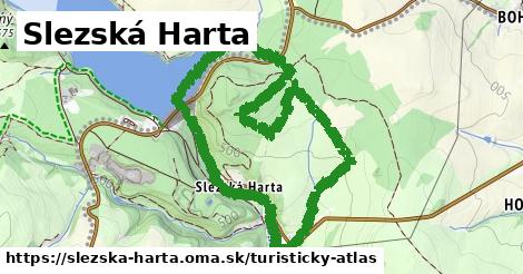 ikona Slezská Harta: 0 m trás turisticky-atlas v slezska-harta