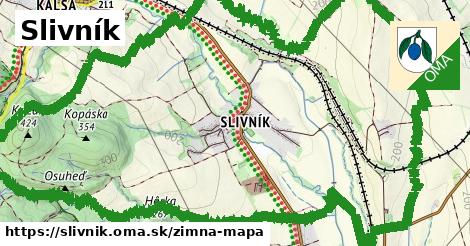 ikona Zimná mapa zimna-mapa v slivnik
