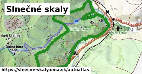 ulice v Slnečné skaly